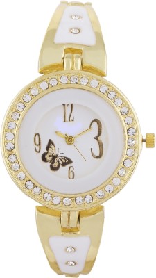RAgmel Gold white new stylish 0003 Watch  - For Girls   Watches  (rAgMeL)