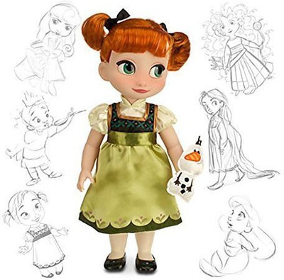 15 Off On Disney Frozen Anna Fashion Doll With Long Red Hair And