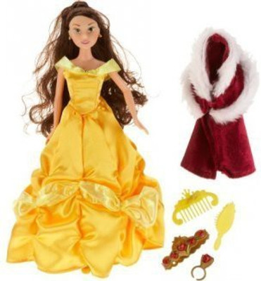 Simba Toys Disney Princess Belle 12 Doll With Accessories(Multicolor)