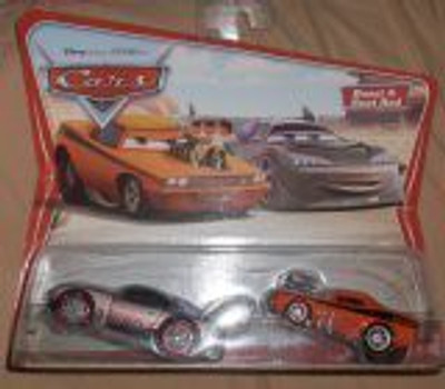 Mattel Disney Pixar Cars Movie Moments Boost & Snot Rod Character Cars On Original Desert Card Backer(Multicolor)
