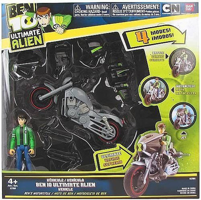 

Bandai Ben 10 Ben With Motorcycle(Multicolor)