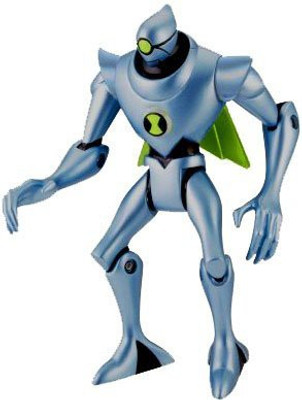 Bandai Ben 10 Loose 4 Inch Action Figure Nanomech Version 3(Multicolor)