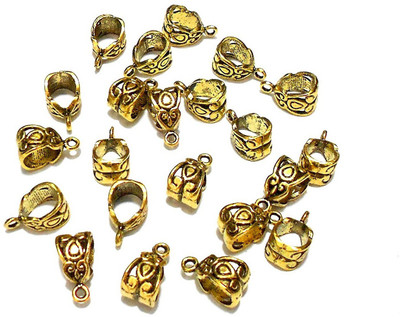 

GOELX Antique gold trendy designer new style Bails/ Loops for jewelry making- style 2