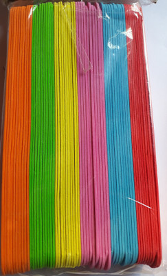 

BestUBuy Foam Ice Cream Sticks For Art & Craft - Big