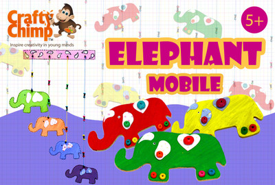 

Crafty Chimp Elephant Mobile