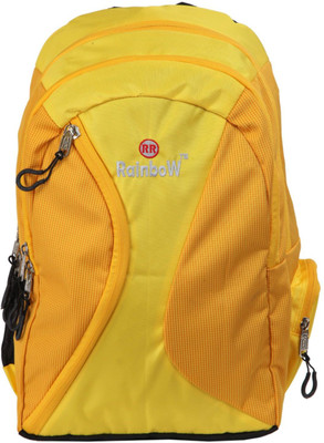 

RR RAINBOW STAR LIGHT 25 L Backpack(Yellow, Black), Black;golden yellow