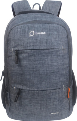 

Murano Grey color Multipurpose 27 L Laptop Backpack(Grey), White