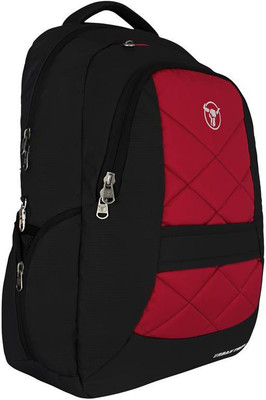 

Urban Tribe Jumbo 30 L Laptop Backpack(Black, Red)