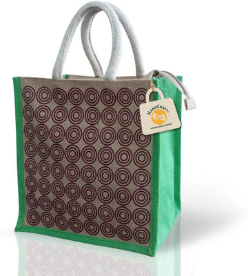 

Handcraft HC-HB-013 Multipurpose Bag(Multicolor, 10 inch)