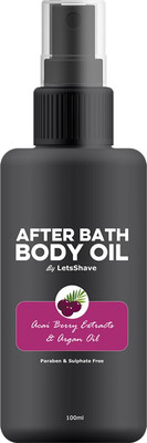 

LetsShave AFTER-BATH BODY OIL- SEXY AMBER - 100ML(100 ml)