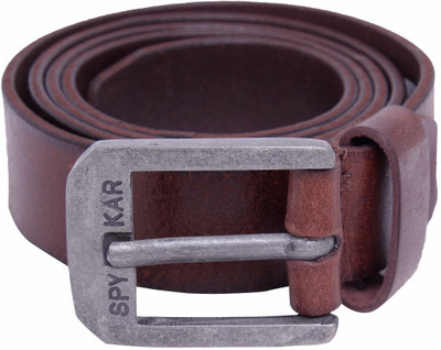 

Spykar Men Casual Brown Genuine Leather Belt