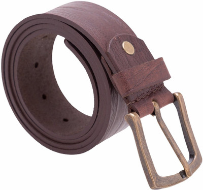 Spykar Men Casual Brown Genuine Leather Belt