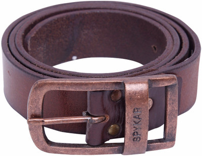 

Spykar Men Casual Brown Genuine Leather Belt