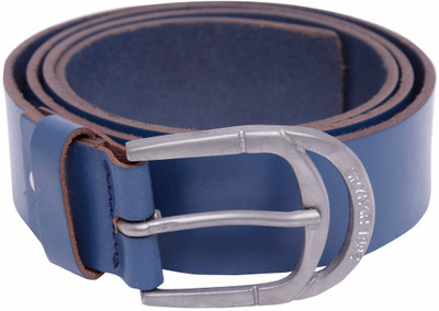 

Spykar Men Casual Blue Genuine Leather Belt