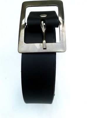 

MAHALAXMI TRADERS Men Black Artificial Leather Belt
