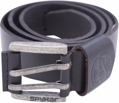 

Spykar Men Casual Black Genuine Leather Belt
