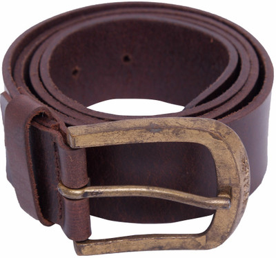 

Spykar Men Casual Brown Genuine Leather Belt
