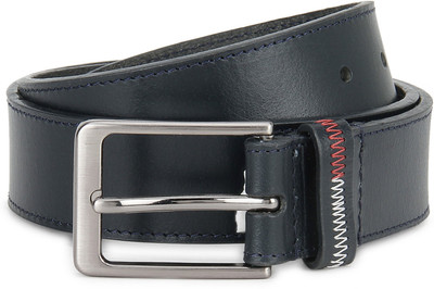 

Tommy Hilfiger Men Casual Blue Genuine Leather Belt, Navy
