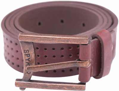 

Spykar Men Casual Brown Genuine Leather Belt