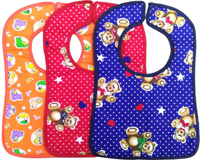 26% OFF on Littly Velcro Bibs Combo - Random Print (Set of 3)(Multicolor) 26% OFF on Littly Velcro Bibs Combo - Random Print (Set of 3)(Multicolor)