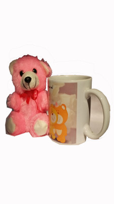 

TECHNOCHITRA BIRTHDAY WISHES MUG with Cute Teddy for Girls(Set of 2)