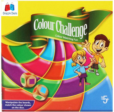 

GRAPPLE DEALS Colour Challenge Colour Matching Fun Mind Game For Kids. Board Game