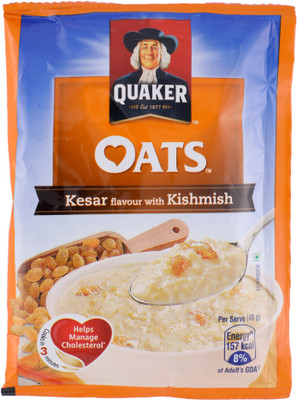 

Quaker Kesar flavour with Kishmish(40 g, Pouch)