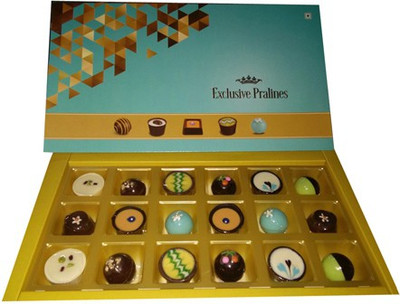 

Wero Peony B 18 Piece Centre Filled Chocolate Box - 252 gms Truffles(252 g)