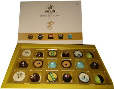 

Wero Peony A 18 Piece Centre Filled Chocolate Box - 252 gms Truffles(252 g)