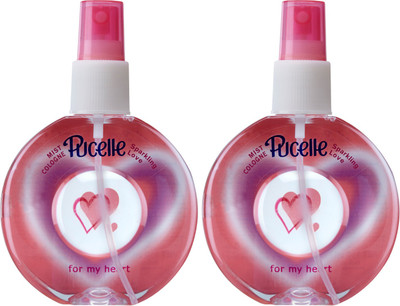 

Pucelle Mist Cologne Sparkling Love Pack of 2 Body Mist - For Women(300 ml, Pack of 2)