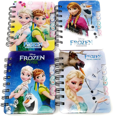 

Shopkooky Mini Diary(Cute Colorful Creative Attractive Small Pocket size Diaries (Pack of 4) | Specially Designed For School Going Kids Children Boys Girls For Writing Their Stories Secrets Notes Etc | Best For Gifting Purpose | Return Gifts | Birthday Gi