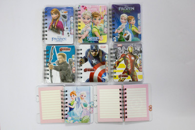 

Shopkooky Mini Diary(Cute Colorful Creative Attractive Small Pocket size Diaries (Pack of 6) | Specially Designed For School Going Kids Children Boys Girls For Writing Their Stories Secrets Notes Etc | Best For Gifting Purpose | Return Gifts | Birthday Gi