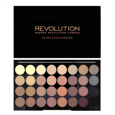 

Makeup Revolution Ultra 32 Shade Eyeshadow Palette - Flawless Matte 20 g(Multicolor)