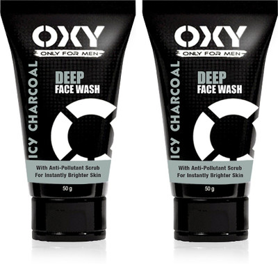 

OXY Icy Charcoal Deep Face Wash 50gm (Pack of 2) Face Wash(100 g)