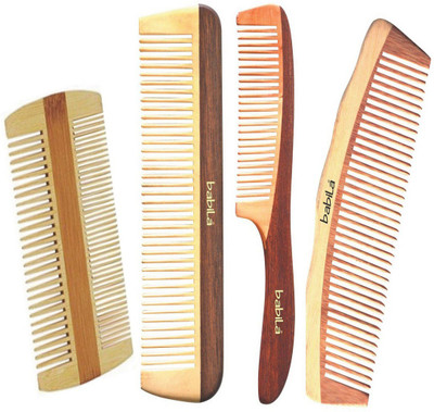 

BabiLa WOODEN COMBS SET OF 4