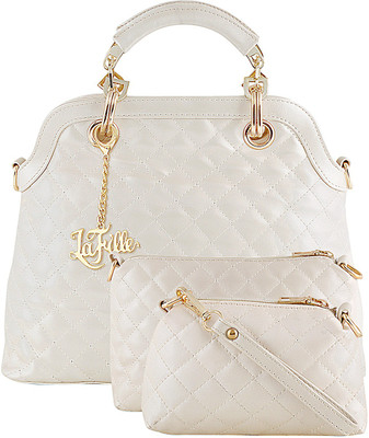 Lafille Hand-held Bag(White)