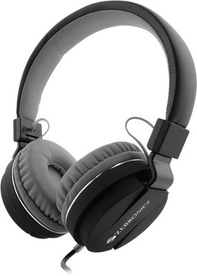 

Zebronics Storm Black Headphone(Black, Over the Ear)