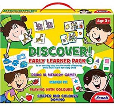 

Frank Discover . Early Learner Pack 3(Multicolor)