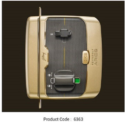 

Godrej Pentabolt Aries 1CK Vegas Gold Inside Opening Lock(Vegas Gold)