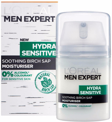 

L'Oreal Men Expert Hydra sensitive Soothing Birch Sap Moisturiser(50 ml)