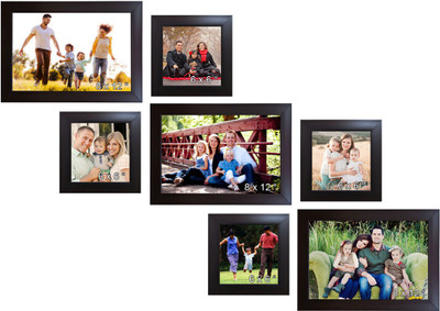 

Trends on Wall Acrylic Photo Frame(Brown, 7 Photos)