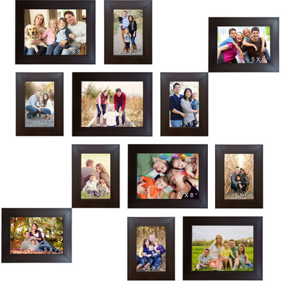 

Trends on Wall Acrylic Photo Frame(Brown, 12 Photos)