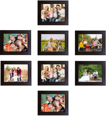 

Trends on Wall Acrylic Photo Frame(Brown, 8 Photos)