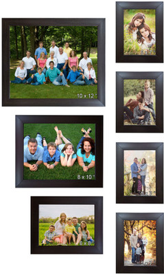 

Trends on Wall Acrylic Photo Frame(Brown, 7 Photos)