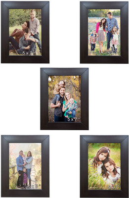 

Trends on Wall Acrylic Photo Frame(Brown, 5 Photos)