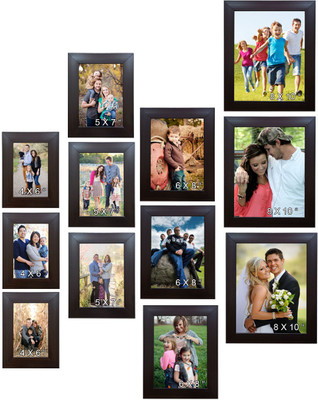 

Trends on Wall Acrylic Photo Frame(Brown, 12 Photos)