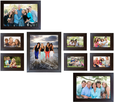 

Trends on Wall Acrylic Photo Frame(Brown, 9 Photos)