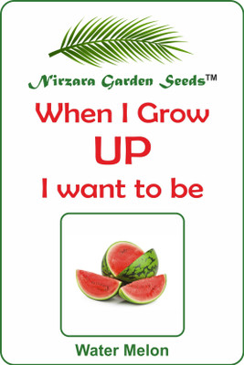 

Nirzara Garden Seeds Water Melon - 30 Seed(30 per packet)