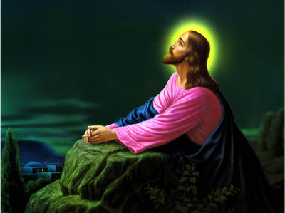 

KumkumArts Jesus Poster 12 x 18 Inch, HD Quality Image, Gloss Paper, Unframed, Qty 1 Paper Print(18 inch X 12 inch, Rolled)