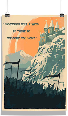 

Harry Potter - Hogwart Art Wall Poster Photographic Paper(18 inch X 12 inch, Rolled)